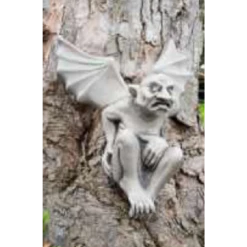 Border Stoneware Wall Winged Gargoyle