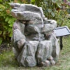 Smart Garden Rock Fall Solar Water Feature -Ketler Outdoors Shop rockfall 01 39794.1679053389