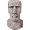 Willow Stone Easter Island Planter Antique Grey Medium -Ketler Outdoors Shop st053ag 9097 07897.1665133544