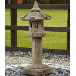 Large Straight Bali Lantern