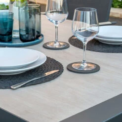 Kettler Surf 6 Seat Outdoor Dining Table & Chairs Set -Ketler Outdoors Shop surf active dining multi position chair lifestyle detail 2020 4 2 58499.1681140516