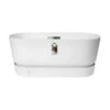 Elho® Greenville Terrace Trough 80cm Wheels White -Ketler Outdoors Shop terpla0553 98200.1665133621