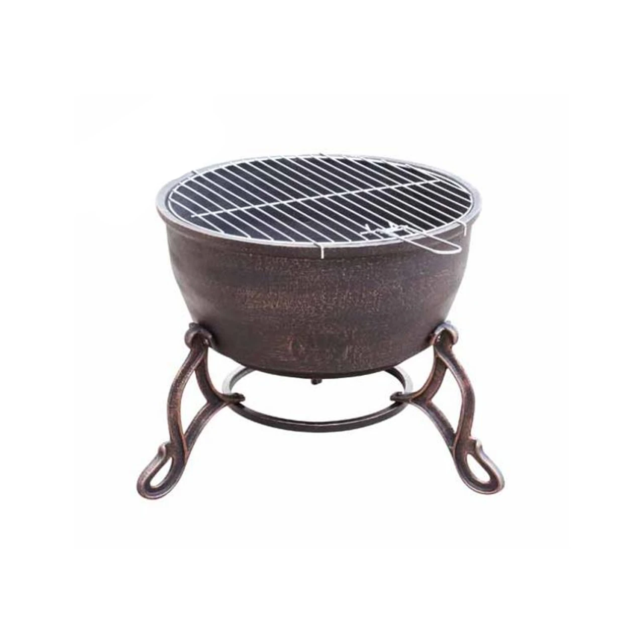 Elidir Cast Iron Fire Bowl & BBQ Grill 3 Elidir Cast Iron Fire Bowl & BBQ Grill